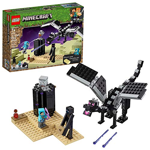 Minecraft Lego The End Battle 21151 | 222 Piece Building Kit