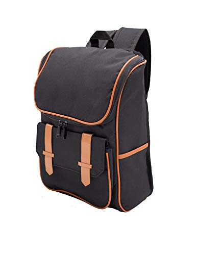 Mochila Vintage Hippie Tipo Casual Urbana en Nylon Retro para Mujer Hombre Maletín para Portátil Universidad Trabajo Moderna Elegante 19l