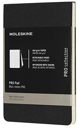 Moleskine - Bloc de notas (tamaño DIN A6, a rayas, cubierta de cartón) Pocket/A6