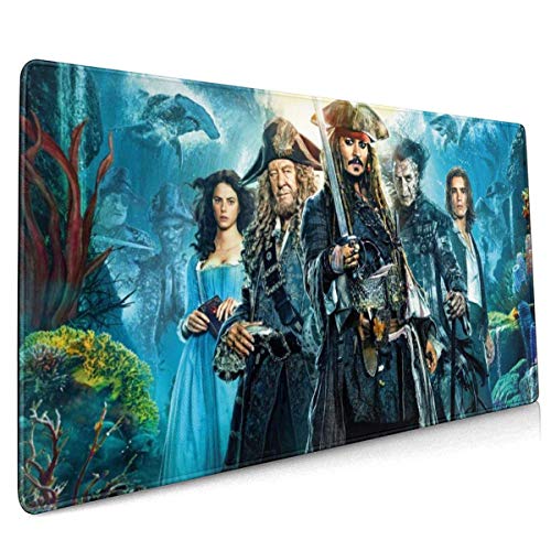 N / A Alfombrilla para Ratón,Pi-Rates De La Alfombrilla De Ratón Carib-Bean, Alfombrilla De Juego De Computadora Suave Y Duradera para Decoración De Pc En Casa,40x90cm N / A Alfombrilla para Ratón,Pi-Rates De La Alfombrilla De Ratón Carib-Bean, Alfombrilla De Juego De Computadora Suave Y Duradera para Decoración De Pc En Casa,40x90cm