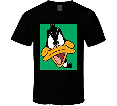 New Daffy Duck Looney Toons Cartoon Character Men's Black T Shirt Black XXL