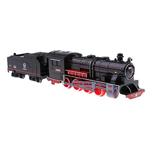 non-brand Escala 1:87 HO Modelo de Tren de Simulación Locomotora Juguetes para Niños - D