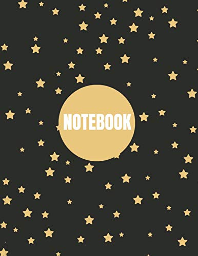 Notebook: lot stars cover (8.5 x 11)  inches 110 pages, Blank Unlined Paper for Sketching, Drawing , Whiting , Journaling & Doodling: Volume 33 (lot stars notebook,)