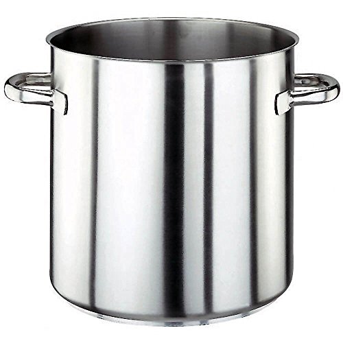Olla para sopa de acero inoxidable de 9 litros de Pît. 67qt plata