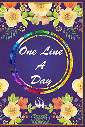 One Line A Day notebook: A Five-Year Memory Book modern reflections note ,One line a day five-year memory book daily journal mindfulness books (5 Year ... Journal, Yearly Journal, Memory Journal)