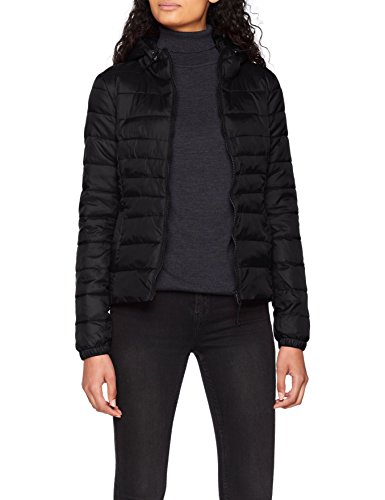Only Onltahoe Hood Jacket Otw Noos Chaqueta, Negro (Black Black), Medium para Mujer Only Onltahoe Hood Jacket Otw Noos Chaqueta, Negro (Black Black), Medium para Mujer
