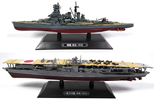 OPO 10 - Lote de 2 Buques de Guerra 1/1100: Kirishima + Akagi Pearl Harbor (T2 + T7)