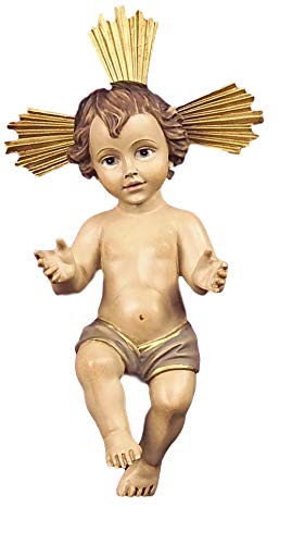 PABEN Jesús - Niño de resina de 18 cm con araña