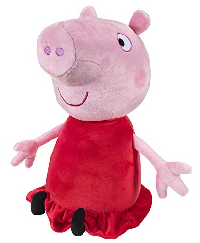 Peppa Pig PEP0726 - Peluche de Peppa Deluxe de Aprox. 55 cm, Figura de Peluche para Dormir, Peluche para Jugar, Original para niños a Partir de 24 Meses Peppa Pig PEP0726 - Peluche de Peppa Deluxe de Aprox. 55 cm, Figura de Peluche para Dormir, Peluche para Jugar, Original para niños a Partir de 24 Meses