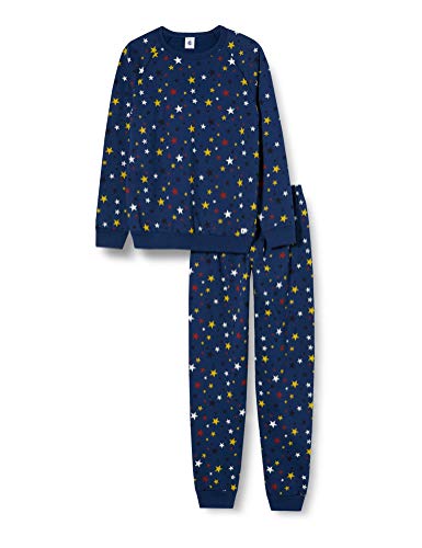 Petit Bateau 5736001 Pijama, Medieval/Multicolor, 2 años para Niños