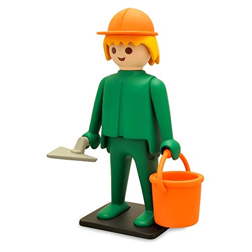 Plastoy - Playmobil Nostalgia colección: Constructor - Estatua [25 cm]