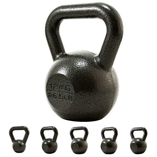 PROIRON Pesa Rusa de Hierro Fundido, Kettlebell 12kg para fisicoculturismo y Entrenamiento con Pesas PROIRON Pesa Rusa de Hierro Fundido, Kettlebell 12kg para fisicoculturismo y Entrenamiento con Pesas