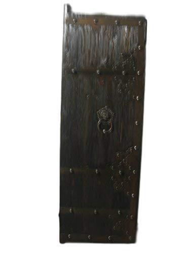 Puerta medieval antiguo derecho de puertas de madera maciza puerta corredera clavados Breite70 cm x Höhe200cm Puerta medieval antiguo derecho de puertas de madera maciza puerta corredera clavados Breite70 cm x Höhe200cm