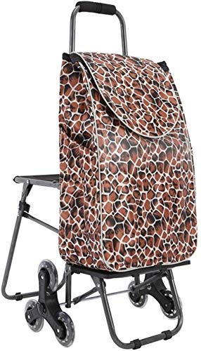 QIDOFAN carretilla Carro de la compra al subir las escaleras plegables carrito de equipaje tranvía con sillas portátiles cesta de la compra carritos de la carretilla de espesor resistente al desgaste QIDOFAN carretilla Carro de la compra al subir las escaleras plegables carrito de equipaje tranvía con sillas portátiles cesta de la compra carritos de la carretilla de espesor resistente al desgaste