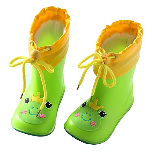 QINJLI Lluvia de bebé Zapatos Antideslizantes Masculinos y Femeninos niños Princesa Cuatro Temporadas Universal Rana Elefante Conejo Pato Lindo de la Historieta