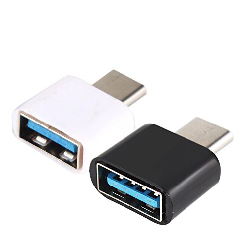 rungao USB C a USB 3.0 adaptador, USB tipo C macho a USB 3.0 hembra Convertidor, on the go (OTG) para Galaxy S8 S8 +, LG G5 G6, HTC 10, Nexus 5 X, Nexus 6P, OnePlus 2 y más