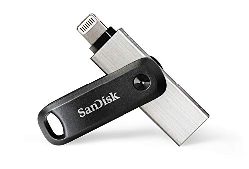 SanDisk iXpand Go - Memoria Flash USB de 256 GB para iPhone y iPad