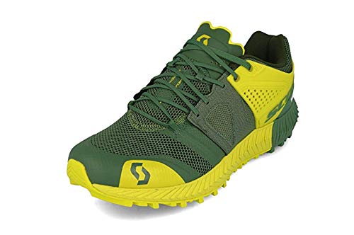 Scott - Zapatillas de Running de Tela, sintético para Hombre Amarillo Yellow Black, Color Verde, Talla 43 EU Scott - Zapatillas de Running de Tela, sintético para Hombre Amarillo Yellow Black, Color Verde, Talla 43 EU