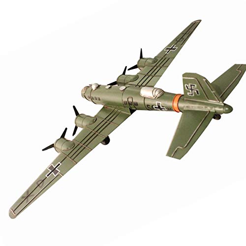 SDBRKYH El Modelo de decoración, Aviones Militares Creativas Aviones de Combate artesanales de Metal Pintado colección de la decoración 70 * 49 * 12cm