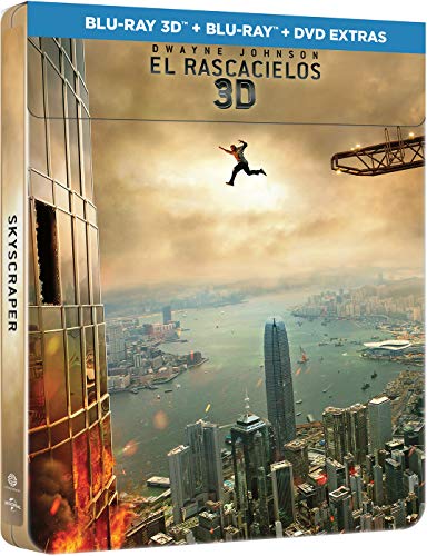 Skyscraper: El Rascacielos - Edición Limitada Metal (3D + BD + DVDs) [Blu-ray]