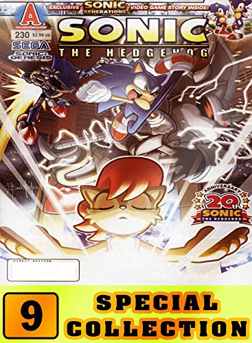 Sonic Hedgehog Special: Collection 9 Comic Cartoon Graphic Novels Adventure Of Sonic For Children (English Edition)