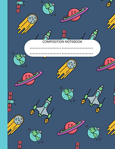 Space Primary Composition Notebook, Draw and Write Primary Story Journal: For Kindergarden and Pre-K Students