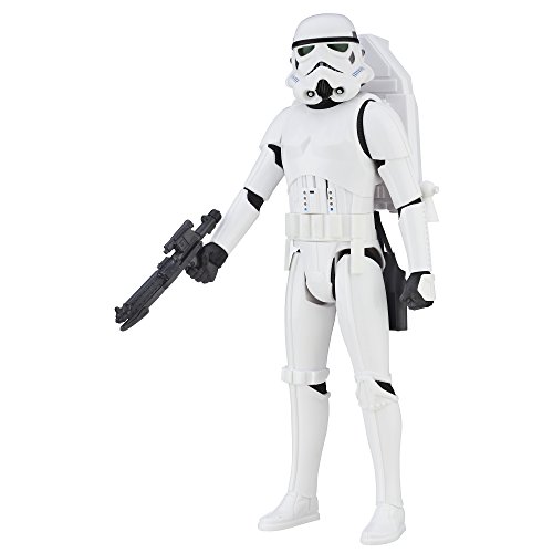 Star Wars - Figura Rogue One, Stormtrooper Interactivo, 30cm (Hasbro B7098)