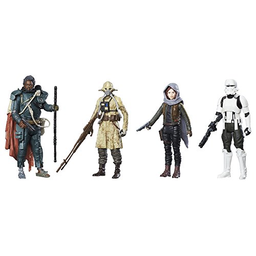 Star Wars: Rogue One Jedha Revolt Figura de acción (4 Unidades)