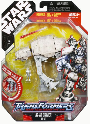Star Wars Transformers AT-AT/AT-AT Driver (Japan Import)