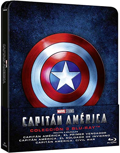 Steelbook Trilogía: Capitán América [Blu-ray]