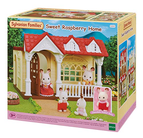 SYLVANIAN FAMILIES- Sweet Raspberry Home Dulce Casita de Las Frambuesas (EPOCH 05393)