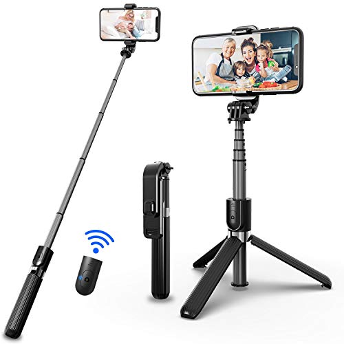 SYOSIN Palo Selfie Trípode, Bluetooth Selfie Stick Movil Deportivo Extensible de Control Remoto para Viaje Autofoto, Gopro, Cámara de acción y teléfonos SYOSIN Palo Selfie Trípode, Bluetooth Selfie Stick Movil Deportivo Extensible de Control Remoto para Viaje Autofoto, Gopro, Cámara de acción y teléfonos