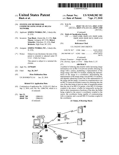 System and method for communicating over an 802.15.4 network: United States Patent 9948382 (English Edition)