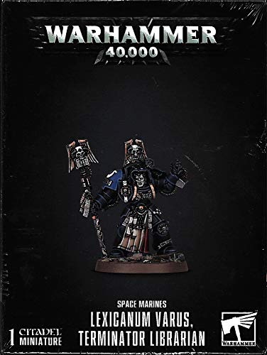 Taller de juegos Lexicanum Varus Terminator Bibliotecario 40K Warhammer Edición Limitada Space Marine