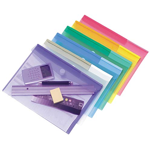 Tarifold Es 510209 – Carpeta Portafolios Sobre A4 Plástico, colores Surtidos - 12 unidades