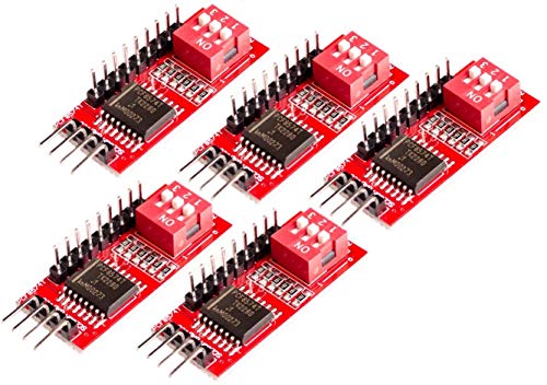 TECNOIOT 5pcs PCF8574 PCF8574T I/O for I2C IIC Port Interface Cascading Extended Module