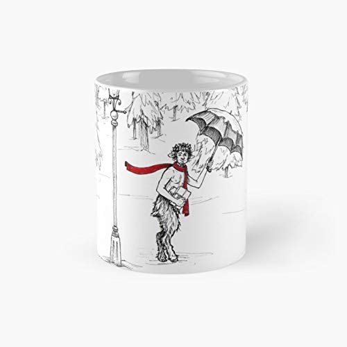 The Lion Witch and The Wardrobe Chronicles of Narnia Mr Tumnus Taza clásica el mejor regalo divertido tazas de café de 325 ml