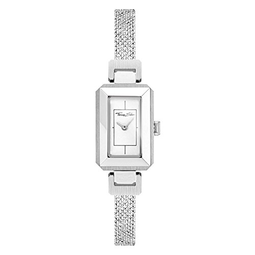 Thomas Sabo Mujer-Reloj para señora Mini Vintage plata Análogo Cuarzo WA0330-201-202-23x15,5 mm