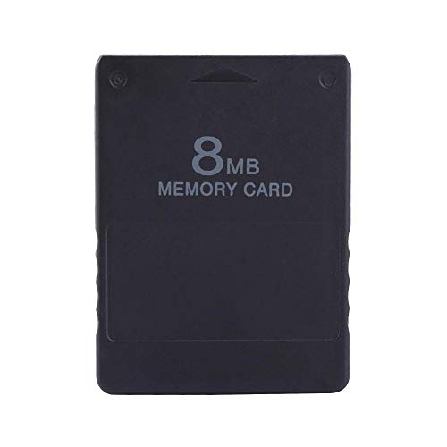 Tihebeyan Tarjeta de Memoria, Almacenamiento de la Tarjeta de Memoria de Alta Velocidad 8-256M para Juegos de Sony Playstation PS2 McBoot(8M)