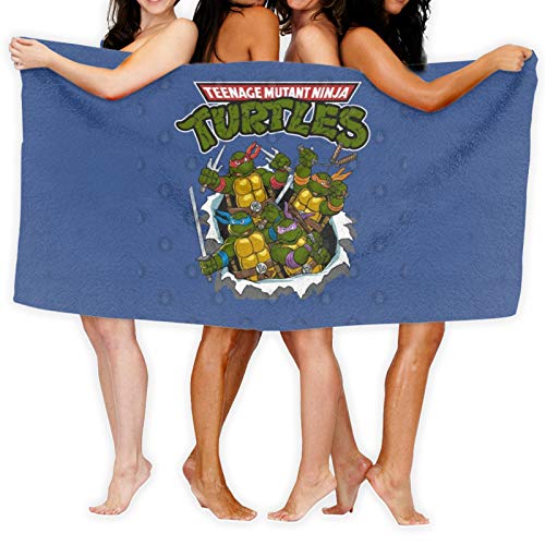 Toalla de baño de las Tortugas Ninja Mutantes de los años 80 Toalla de baño de las Tortugas Ninja Mutantes de los años 80