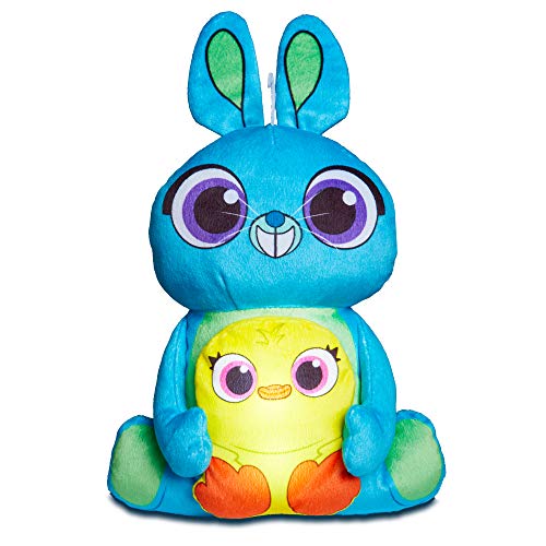 Toy Story 258TYY 4 Ducky and Bunny Kids Luz de noche para dormir de juguete suave por GoGlow, azul