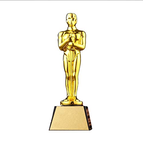Trofeos Logro De Oro Oscar Style Party Trophy Award Graduaciones O Premios Perfectos For La Película Noches Tamaños Gold, Size : 17 * 7 * 7cm