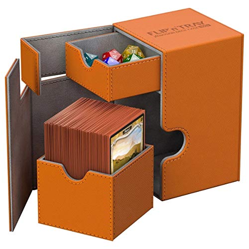 Ultimate Guard UGD10780 - Caja de cartón de xenoskin (80 Unidades), Color Naranja