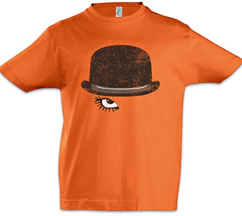Urban Backwoods Alex Eye Niños Chicos Kids T-Shirt Naranja Talla 4 Años