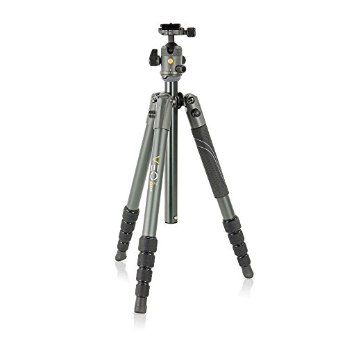Vanguard VEO 2 265AB - Trípode de viaje aluminio (rótula de bola, 150 cm, 8 kg), color negro Vanguard VEO 2 265AB - Trípode de viaje aluminio (rótula de bola, 150 cm, 8 kg), color negro