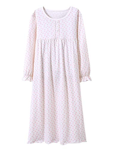 Vestido De La Manga del Niño del Camisón De Alineación Larga Ropa De Dormir del Corazón De La Muchacha del Cabrito Imprimir Niños Littles del Pijama para Lil Vestido De La Manga del Niño del Camisón De Alineación Larga Ropa De Dormir del Corazón De La Muchacha del Cabrito Imprimir Niños Littles del Pijama para Lil