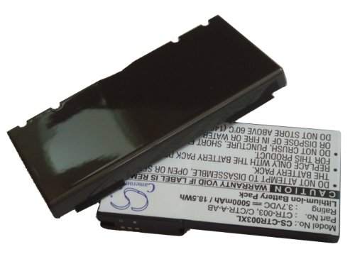 vhbw Batería extendida compatible con Nintendo 3DS, N3DS, CTR-001, MIN-CTR-001 -Reemplaza CTR-003, C/CTR-a-aB con tapa (Li-Ion, 5000mah, 3.7V) vhbw Batería extendida compatible con Nintendo 3DS, N3DS, CTR-001, MIN-CTR-001 -Reemplaza CTR-003, C/CTR-a-aB con tapa (Li-Ion, 5000mah, 3.7V)