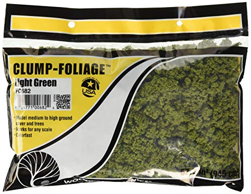 Woodland Scenics Apelmaza Follaje 57,7 Cubic Inches-Light Verde