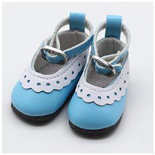 Yeaser BJD - Zapatos de piel para muñeca con hebilla para muñecas Blythe de 1/6 BJD de 30,5 cm, regalo de Navidad (#F)