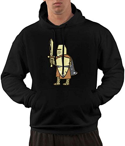 Yougou Knights Templar Medieval Cross Shield 1 Men's Pullover Athletic Long-Sleeved Solid Sports Hoddie Sweatshirt